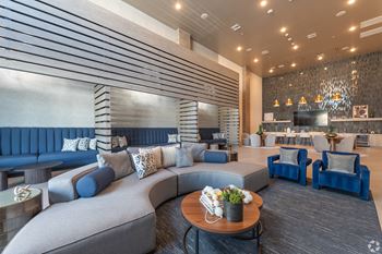 Lobby with couches and chairs